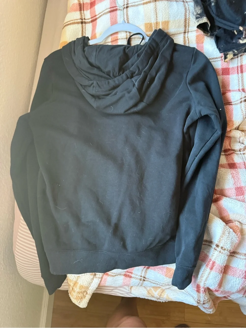 Nike Black Jacket with White Logo Tag
